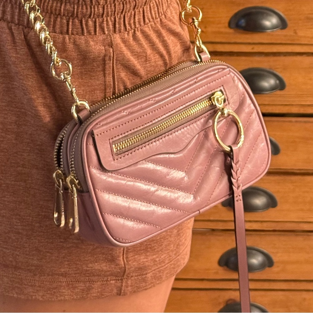 Rebecca Minkoff Quilted Mini Crossbody Bag